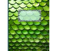 LITTLE DRAGON Drako Reptilian Reptile *COMPOSITION NOTEBOOK JOURNAL DIARY ART SKETCH BOOK Draco Serpent Dinosaur Naga Snake Coatl Cryptid Green ... OFFICE SUPPLY*Homeschool College University