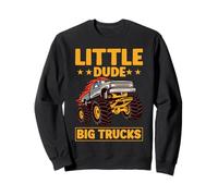 Little Dude Big Trucks Monster Truck Sudadera