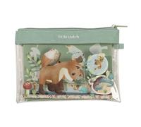 Little Dutch 126077 Forest Friends - Juego de escritura, color azul