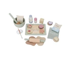 Little Dutch 2510 - Juego de repostería de madera, color menta