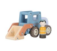 Little Dutch 2532 Bulldozer de madera - azul