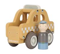 Little Dutch 2533 madera coche taxi - amarillo