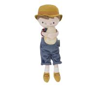 Little Dutch 4562 Muñeco de peluche con queso (35 cm), diseño de granjero holandés