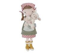 Little Dutch 4565 - Muñeco de peluche (35 cm), diseño de campesina, color rosa