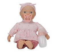Little Dutch 4581 Muñeca Lily - Juego de 6 piezas (ropa para muñecas, chupete y botella), ojos azules y cuerpo blando, 36 cm, a partir de 18 meses