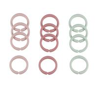 Little Dutch 4963 Juego de anillos de juguete (12 anillos), color rosa