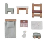 Little Dutch 7119 FSC - Juego de 8 piezas para casa de muñecas (madera, para habitación infantil)