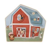 Little Dutch 7158 - Puzzle de madera con mango de madera FSC