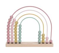 Little Dutch 7338 FSC madera ábaco arco iris - Fairy Garden rosa