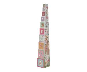 Little Dutch 7339 Fairy Garden - Torre apilable (7339), color rosa
