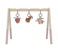 Little Dutch 9010 Trapecio de madera para bebé con colgantes de tela, jardín de hadas