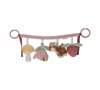 Little Dutch 9011 Cadena de tela para cochecito de bebé, juguete para silla de bebé - Fairy Garden rosa