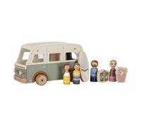 Little Dutch 7125 FSC - Autobús vintage de madera (incluye figuras de juego)