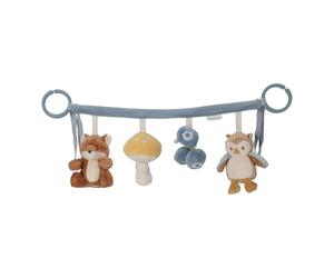 Little Dutch Cadena de cochecito con figuras de juguete para bebé, zorro azul - Forest Friends