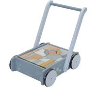 Little Dutch Carrito andador de madera con bloques Océano