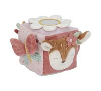 Little Dutch Cubo de Tacto de Tela Cubo de Juego Cubo de Actividad Venado Rosa - Fairy Garden