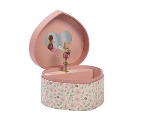 Little Dutch Joyero con Música Diseños Florales (Corazon)