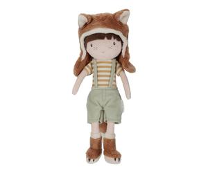 Little Dutch Muñeca de Tela Suave - Muñeca Diferentes Diseños - para niñas a Partir de 12 Meses - para Abrazar y Acompañar (Zorro)
