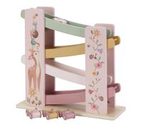 Little Dutch Pista de Carreras de Coches de Juguete de Madera con 3 Coches para Niños Rosa - Fairy Garden