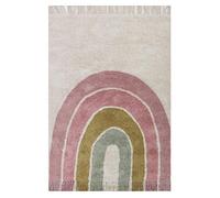 Little Dutch RU10210300 - Alfombra (130 x 90 cm), diseño de arcoíris