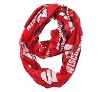 Little Earth Productions NCAA Infinity - Bufanda, Mujer, 100615-UWIS, Standard Color, Talla única