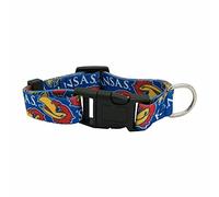 Little Earth Productions NCAA Kansas Jayhawks Team - Collar para Mascotas, Grande