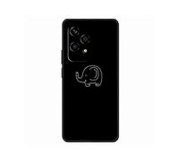 (Little Elephant) For Honor 200 Lite Shockproof Case Linear Pattern Printing Tpu Phone Cover