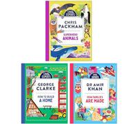 Little Experts Series 3 Books Collection Set By George Clarke & Dr Amir Khan & Chris Packham (How to Build a Home, How Families Are Made, Superhero Animals)