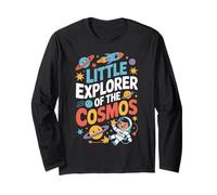Little Explorer Of The Cosmos Cute Space Planet Art Manga Larga