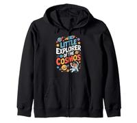 Little Explorer Of The Cosmos Cute Space Planet Art Sudadera con Capucha