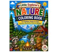 Little Explorer's Nature Coloring Book