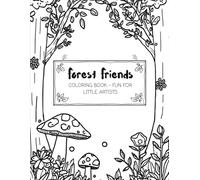 Little Forest Friends - Mein Waldtier-Malbuch