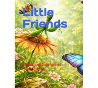 Little Friends: Simple and Cute Insects coloring book