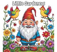 Little Gardeners: Plant & Flower Coloring Book