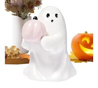 Little Ghost Figurines - Estatua decorativa de temporada con diseño de | Figura coleccionable de fantasma para decoración de Halloween, para el hogar, sala de estar, dormitorio, cocina, oficina