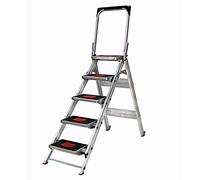 Little Giant 41LG510B - Escalera plegable (aluminio, 5 peldaños)