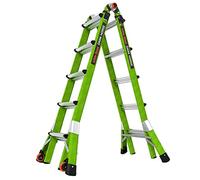 Little Giant Ladder Systems Dark Horse 2.0, M22, escalera multiposición, fibra de vidrio, tipo 1A, clasificación de peso de 300 libras, (16122-001)