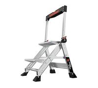 Little Giant Ladders 11902 Jumbo, aluminio de 2 pasos