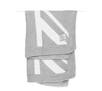 Little Giraffe Dolce manta de Unión Jack 29 "X 35" plateado plata