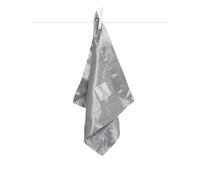 Little Giraffe - Manta de viaje satin-chenille 14 "x14" lgf _ scbly plateado plata