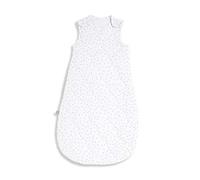 Little Green Sheep - Saco de dormir para bebé, mezcla de algodón orgánico de lujo, con botones de cierre de cremallera lateral, cumple con el estándar de seguridad británico, arroz blanco, 1 tog, 6-18