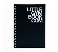 Little Gym Book - Agenda de entrenamiento A6 - Establece metas, registra entrenamientos, realiza un seguimiento de las medidas corporales y de los mejores registros