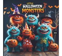 Little Halloween Monsters: A Halloween Coloring Book