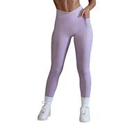 Little Hand Legging de Sport Femme Yoga Fitness Gym Pilates Taille Haute compresión,Leggings,Pantalones, F-Violet, L De Las Mujeres