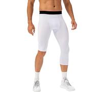 Little Hand Leggings de compresión para Hombre Pantalones, Blanco 1, M