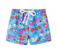 Little Hand Pantalones Cortos de Playa de Secado rápido para niño Board Shorts, Azul 1, 4-5 años para Niños