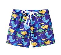 Little Hand Pantalones Cortos de Playa de Secado rápido para niño Board Shorts, Color Morado 1, 5-6 años para Niños