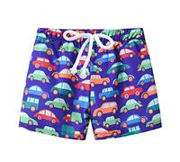Little Hand Pantalones Cortos de Playa de Secado rápido para niño Board Shorts, Color Morado 2, 5-6 años para Niños