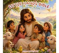 Little Hands Bible Coloring Book: jesus loves me