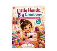 Little Hands, Big Creations: A Sewing & Design Colouring Book for Kids Ages 3-7